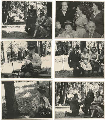 Десять фотографий с капустника (В. Лидин, Е. Лидина, Е. Лобанова, А. Зуев, Е. Киселева, М. Новикова) 